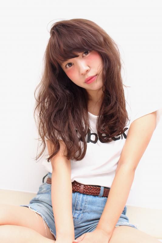 ブリーチなしの外国人風アッシュグレージュ