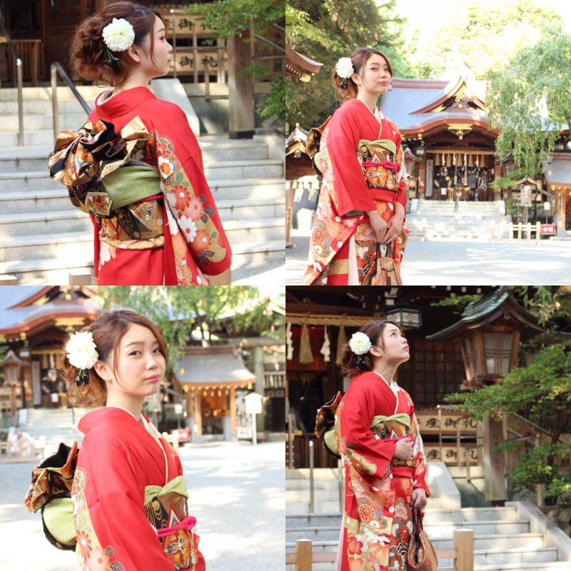 成人式の前撮り後撮りやってますよ^ ^