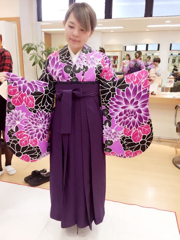 艶やかな袴姿♡