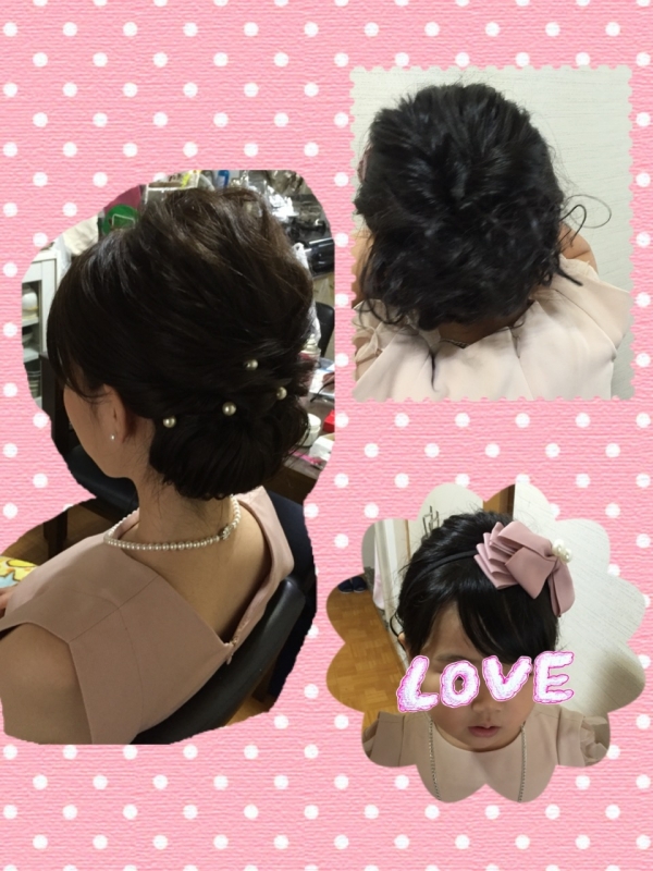 ペアヘアルック⁉︎