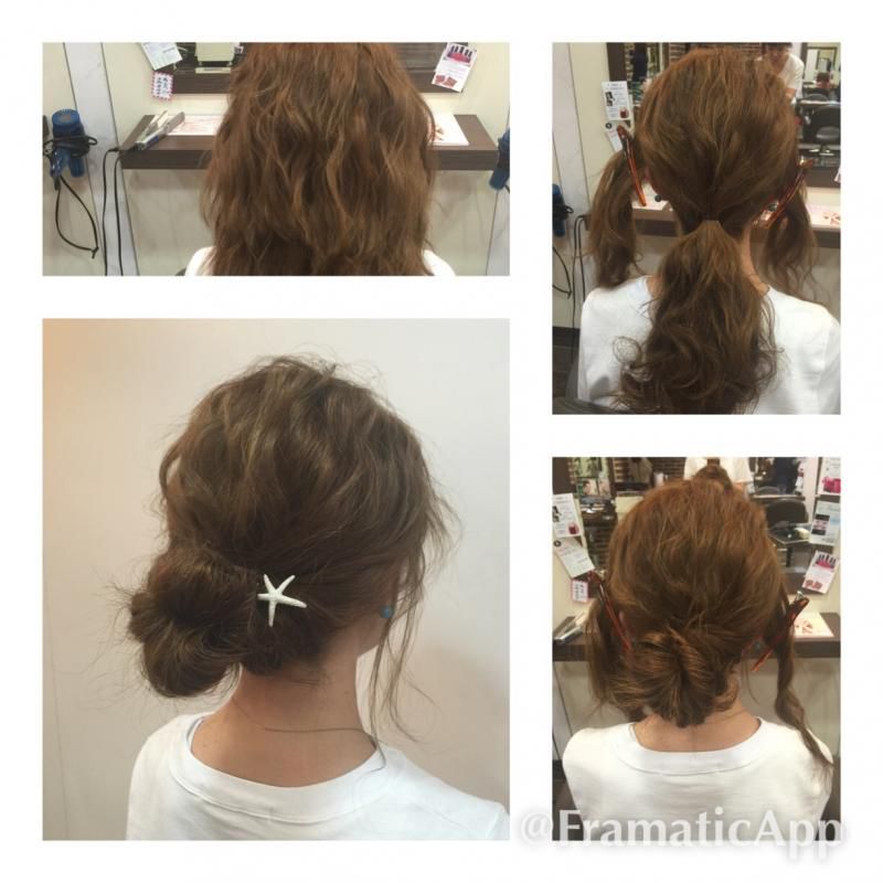 ヘアアレンジの季節です♡