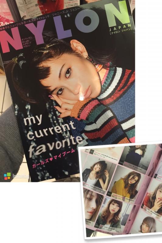 NYLON1月号に、ななんと！ ZEST立川南口店 吉岡俊