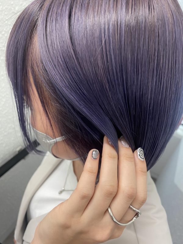 【cres 山浦千佳】透けるlavender color