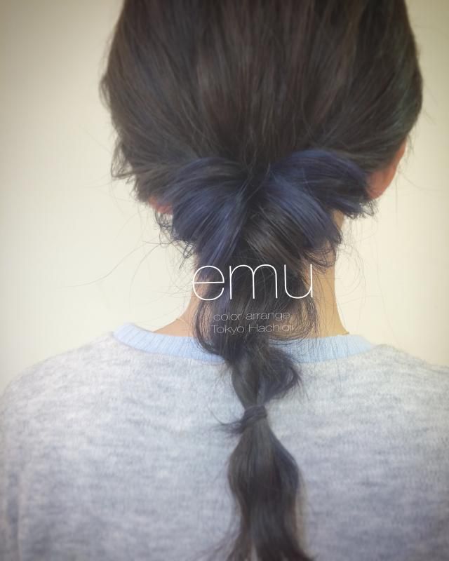 カラーネープが可愛いアレンジ!