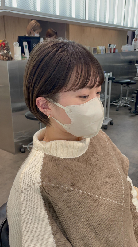 【cres奈佳子】バッサリ丸みショート任せてください!