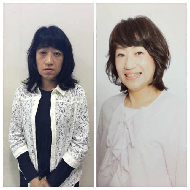 ヘアメニューマダム撮影