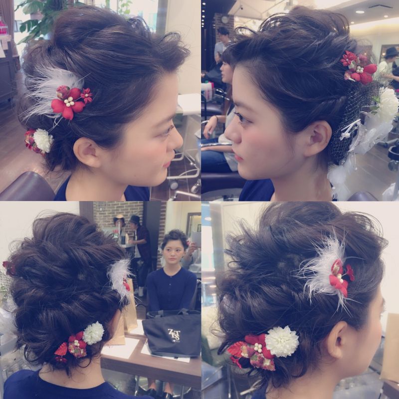 卒業式ヘアセット♡おすすめ♡ ナカシタ