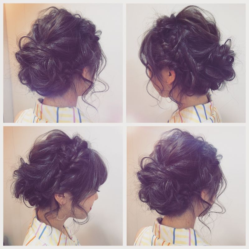 結婚式に行くかたへ♡ヘアセット (^o^)ナカシタ