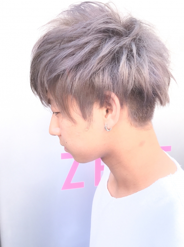 メンズ ホワイティーベージュカラー 立川の美容院zest 立川南口店公式サイト 立川 国立周辺で人気 オススメ美容院をお探しならzest 立川南口店に是非お越しください