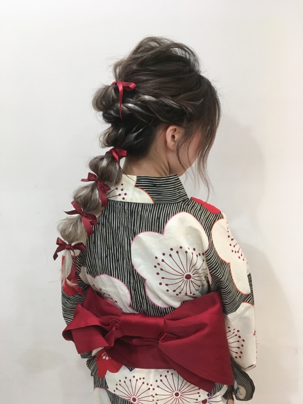 浴衣hair Arrange 立川の美容院zest 立川南口店公式サイト 立川 国立周辺で人気 オススメ美容院をお探しならzest 立川南口店に是非お越しください