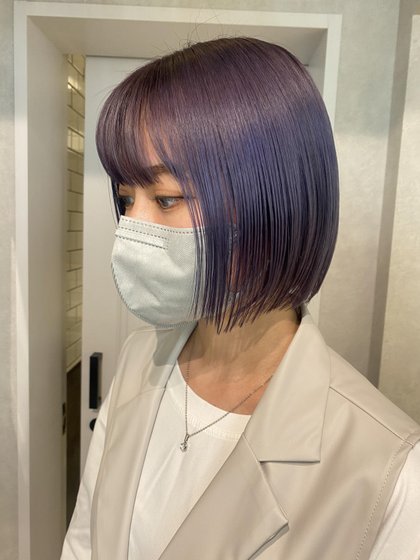 透けるlavender color